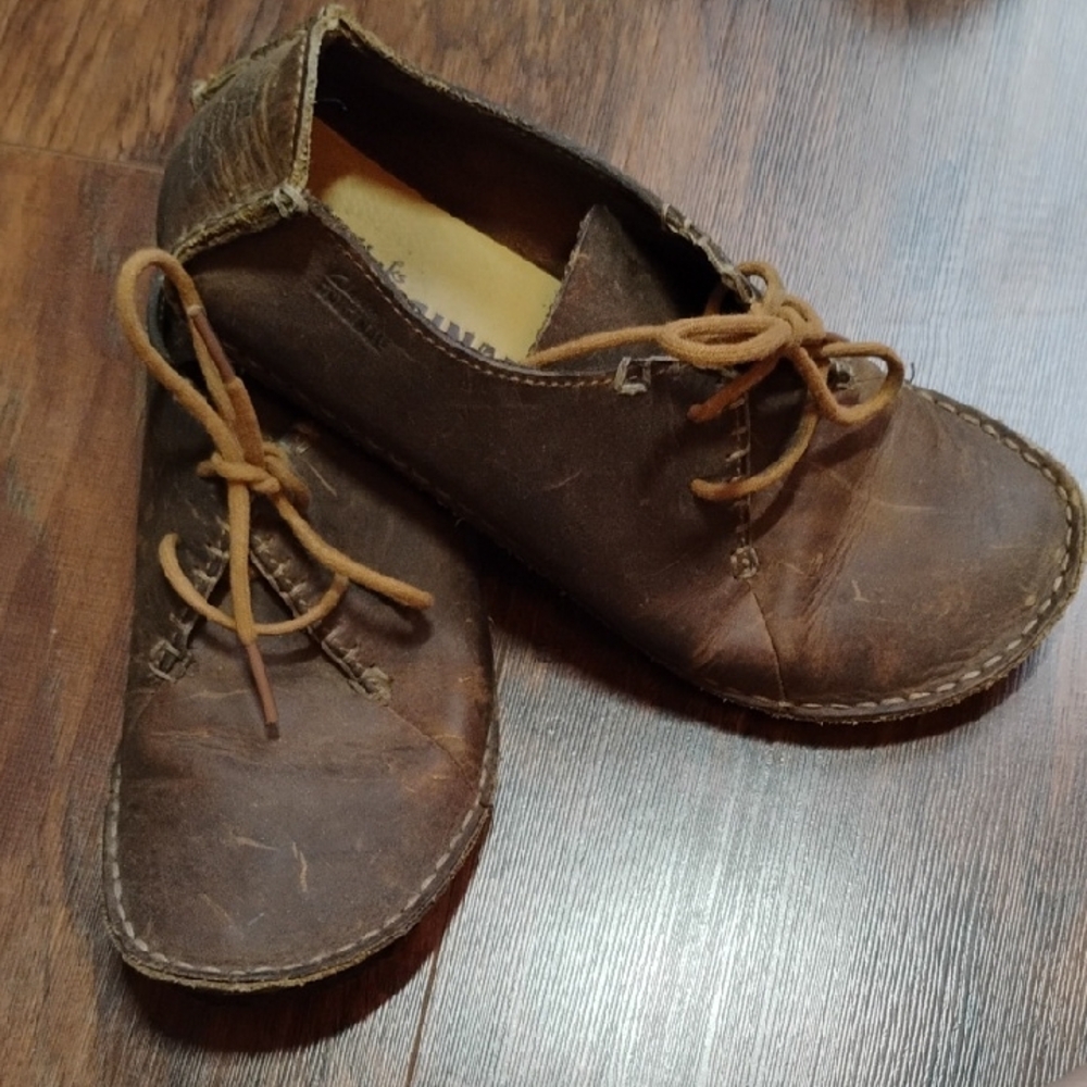 Clarks Original Leather Moccasin Shoe